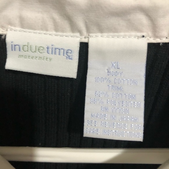 IN DUE TIME MATERNITY TOP XL - Picture 5 of 11